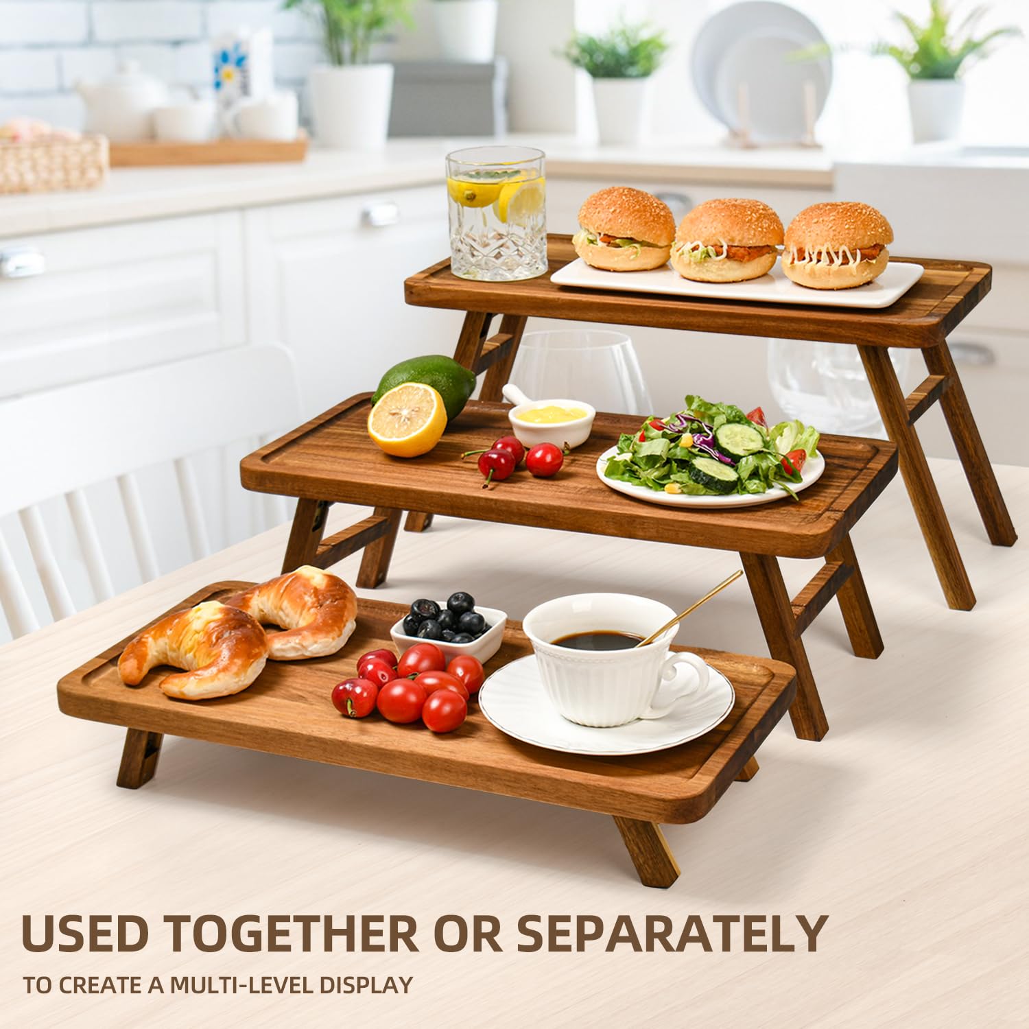 GEHE magnetic back keeps legs secure when folded for compact storage.
