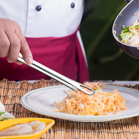 Geiserailie barbecue tongs designed for outdoor grilling with easy grip