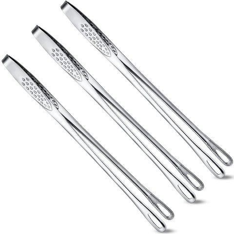 Geiserailie kitchen tongs 9.4in long handle for precise grilling