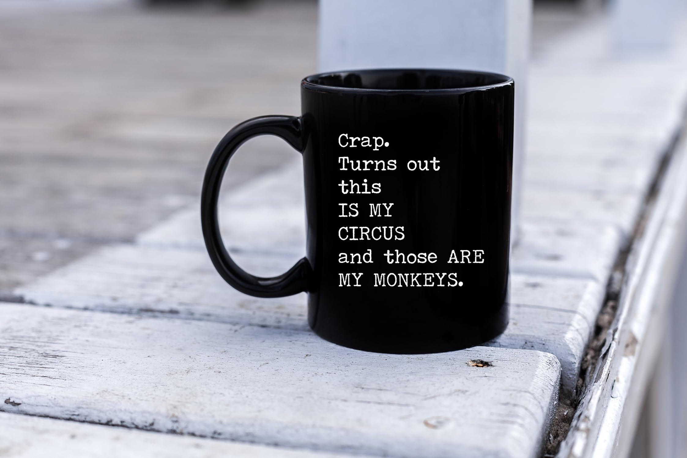 Gelid Circus Monkeys mug gift-ready packaging for thoughtful presents.