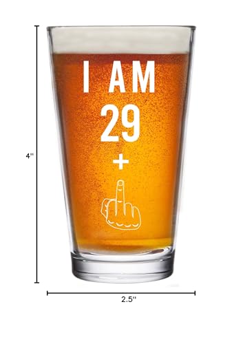 Gelid craft-beer-ready pint glass shown with a pour demo.
