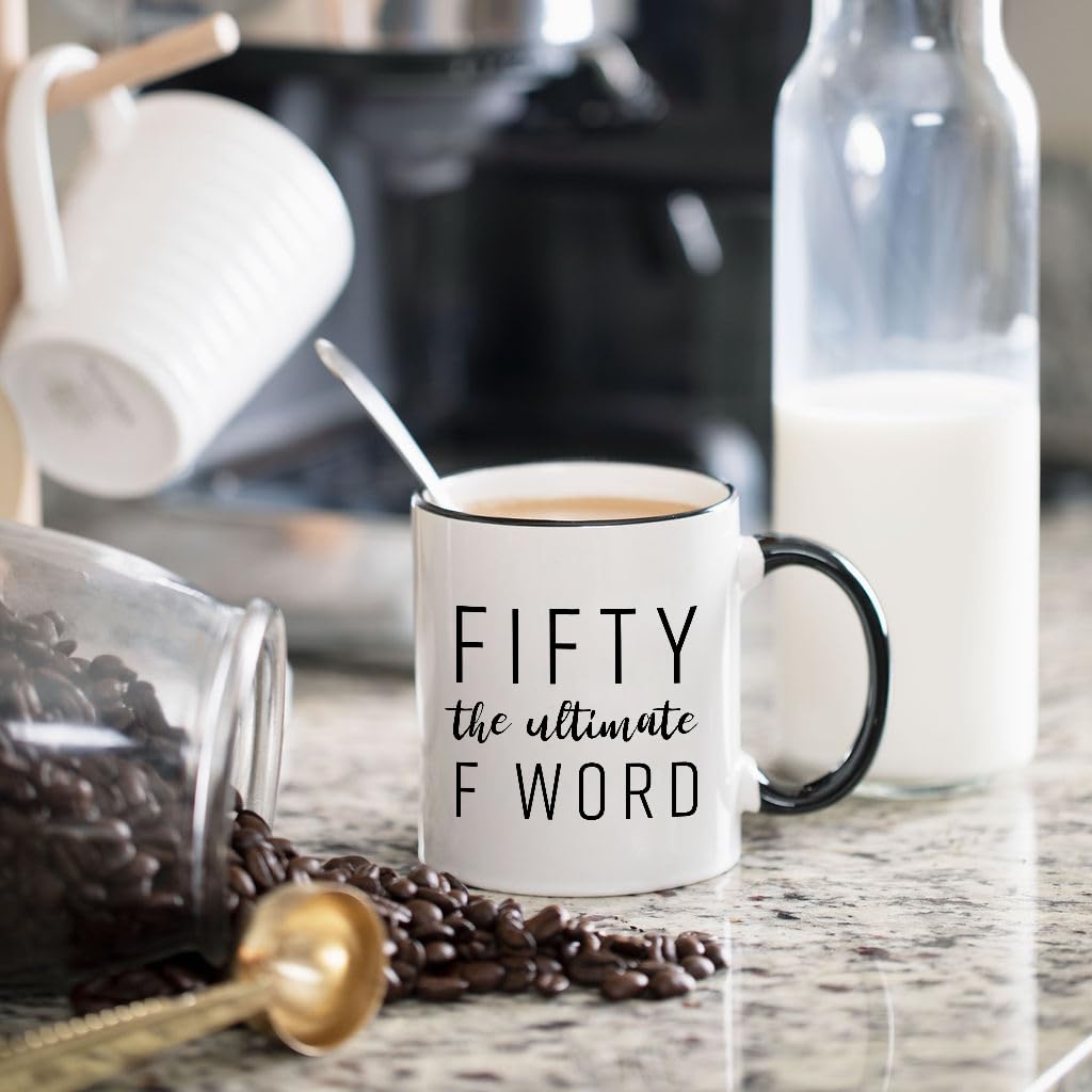 Gelid Fifty mug sturdy for home or office celebrations and everyday use.