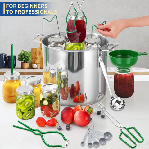 Gemfino magnetic lid lifter simplifies lid handling during sealing.