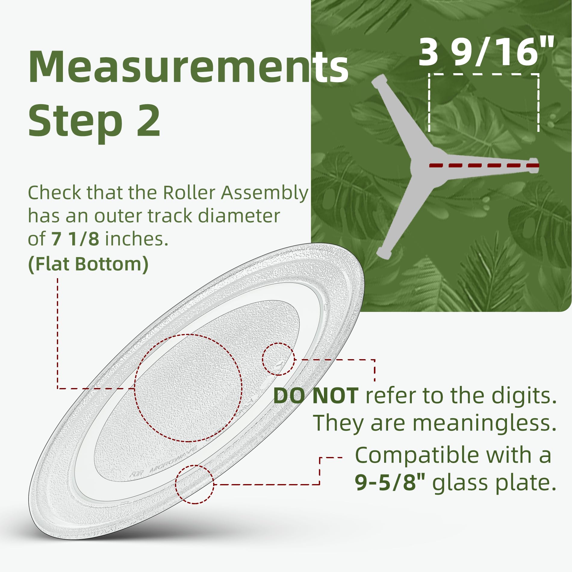 Gemroom 9.6-inch plate side view highlighting sturdy glass