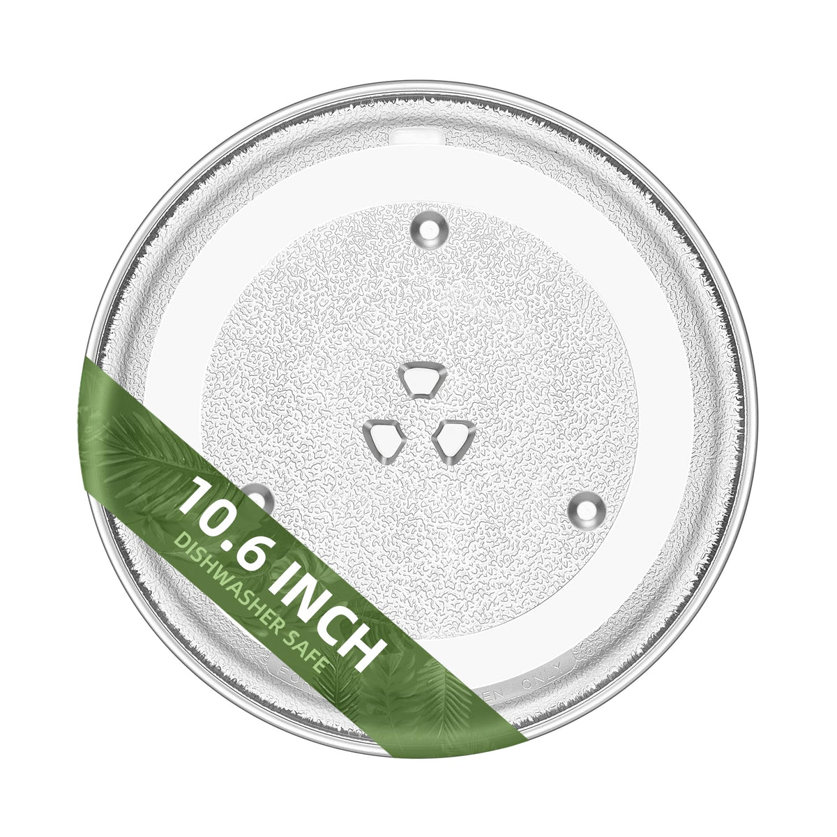 Gemroom 10.6-inch microwave turntable ready for quick, compatible replacement