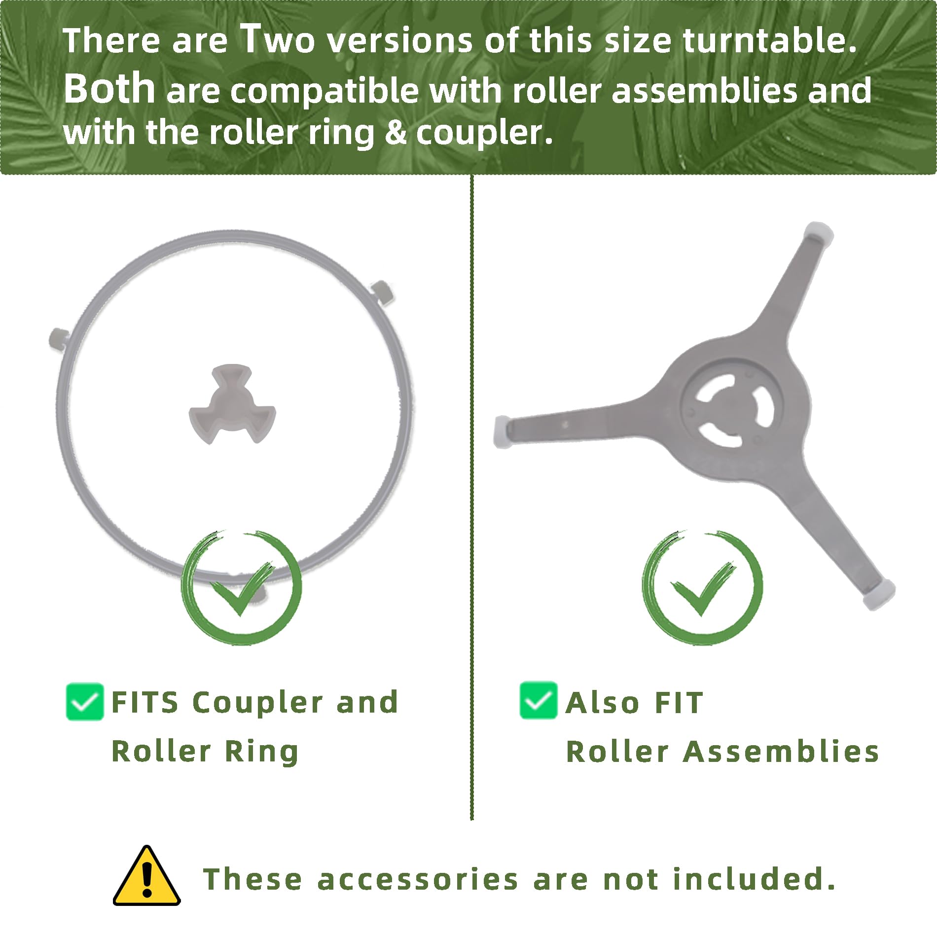 Gemroom turntable center coupler hole demonstrates precise alignment for smooth rotation