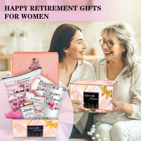 GEMWAVE happy retirement tumbler detail highlights positive sentiment