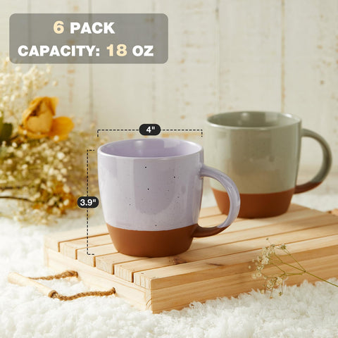 Gencywe Morandi mug features a comfortable, cool-handled grip