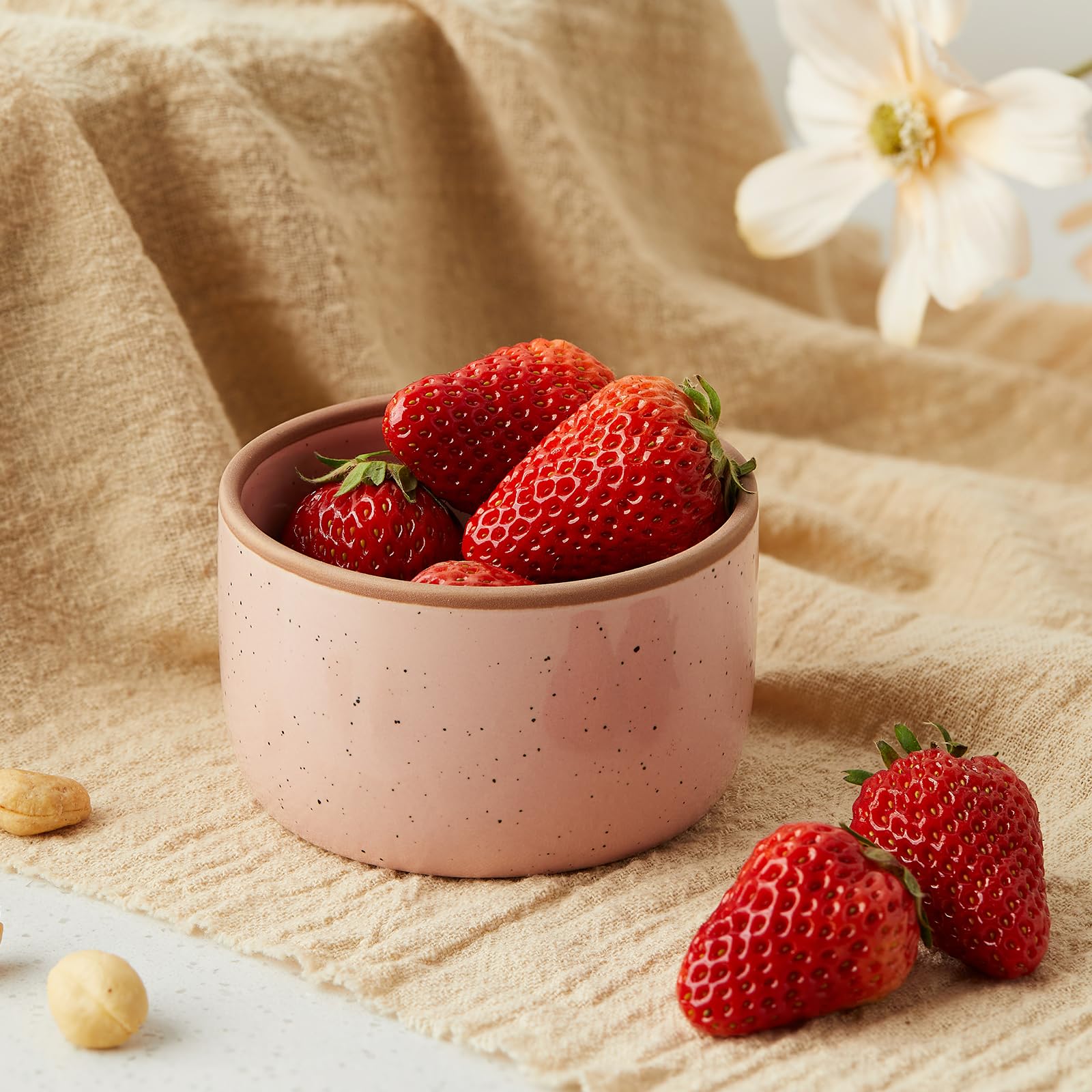 Gencywe Morandi mini cheesecake ramekins for single-serve desserts