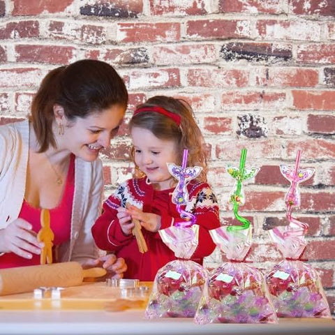 Generic 24 Glitter Mermaid Straws pattern 5 provides easy-clean, fun drink moments.