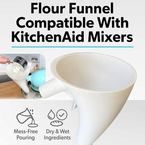 Generic compact design stores neatly with mixer accessories for easy setup