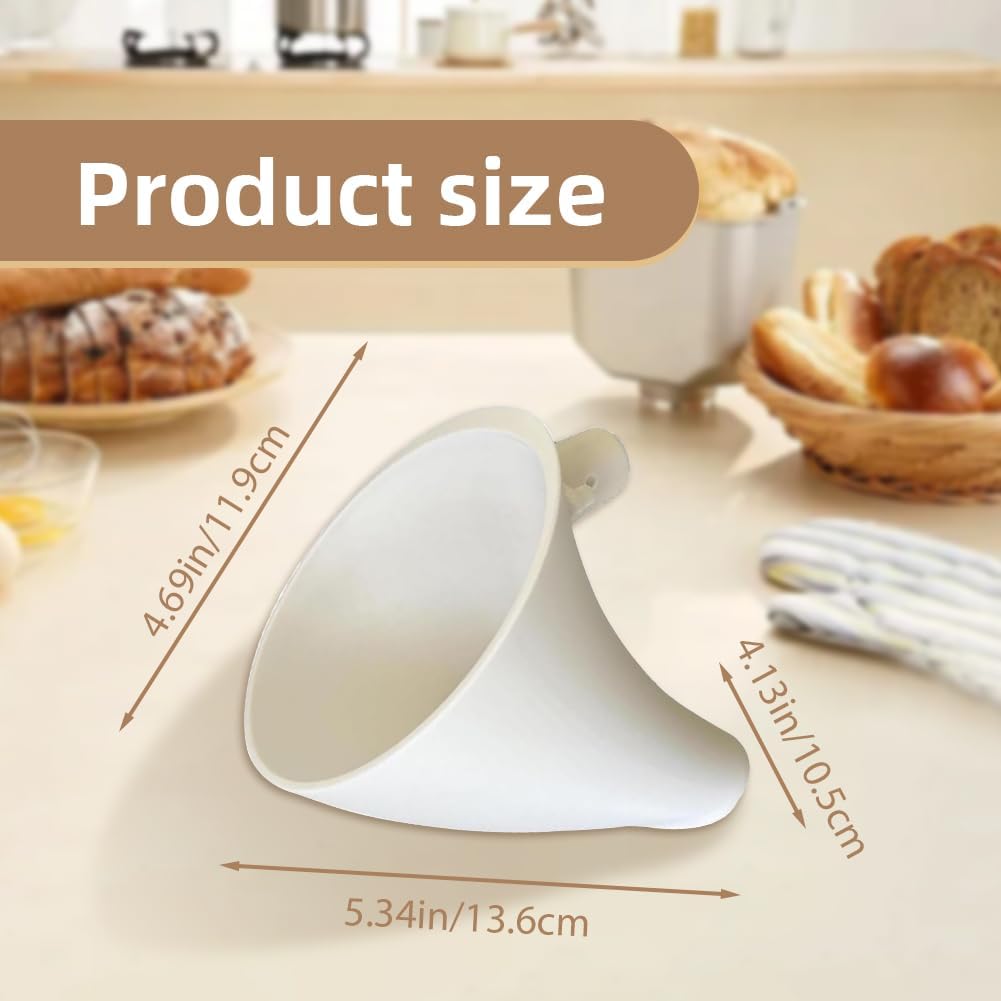 KitchenAid KSM150 tilt-head compatibility ensures a secure, stable fit during pours