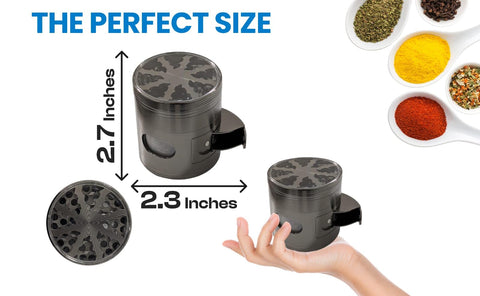 Generic 4-Piece Spice Grinder side view shows sturdy construction for daily use