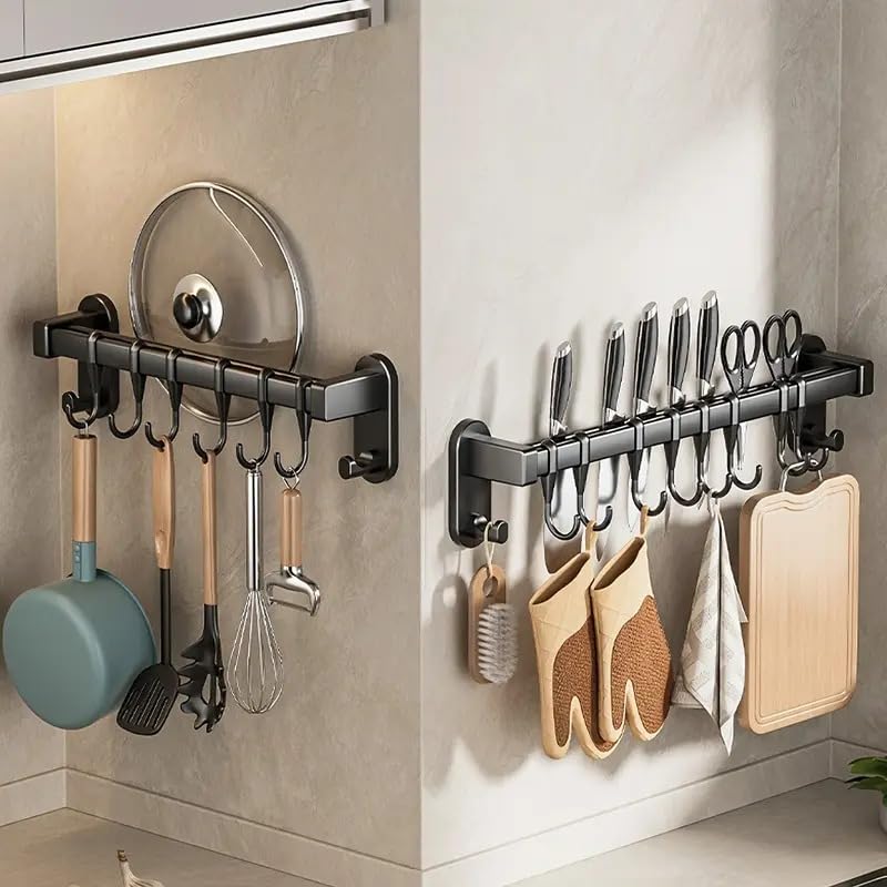 Generic AmoiChic installation-free rack protects walls and simplifies setup.