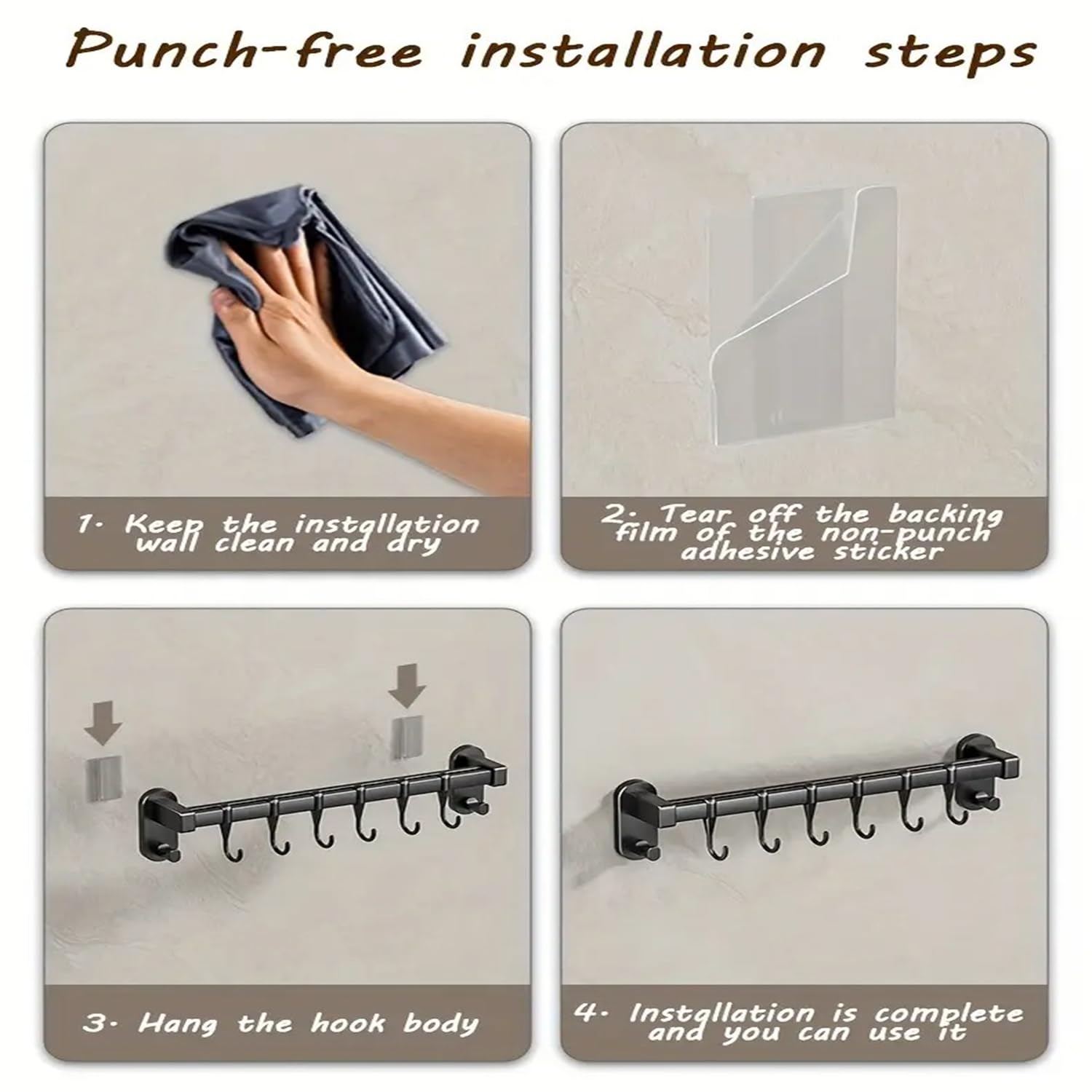Generic AmoiChic space-saving rack ideal for small kitchens and apartments.