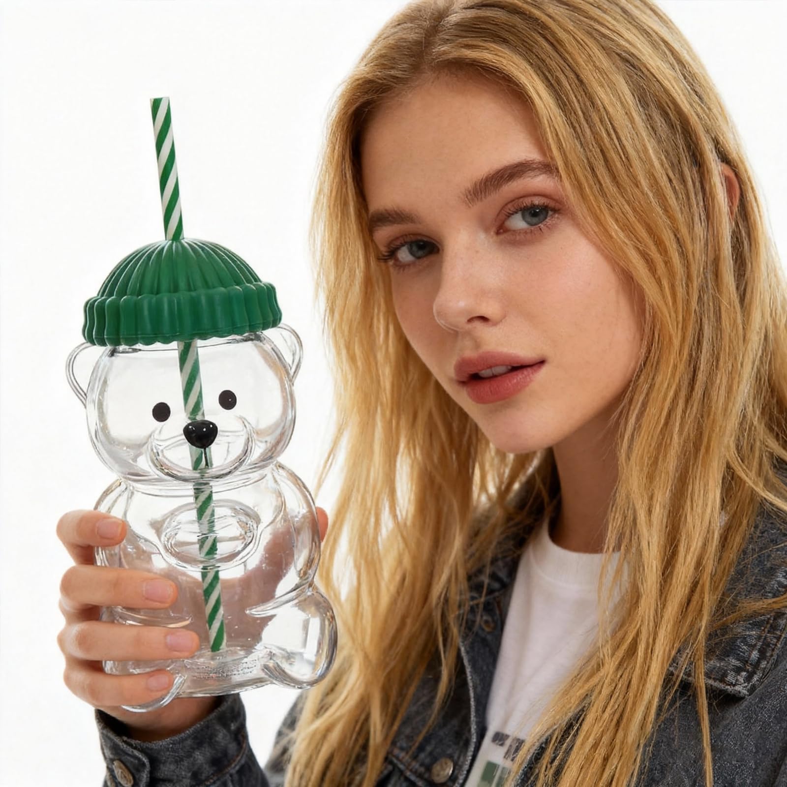 Generic Bear Cup is reusable, supporting eco-friendly daily beverage choices.