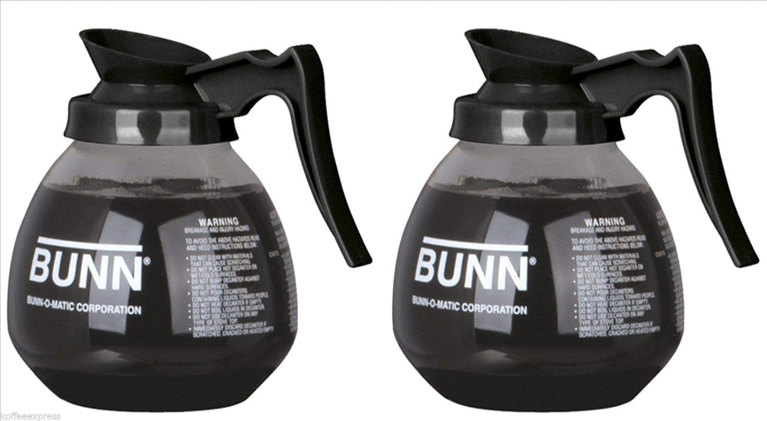 Generic coffee pot decanter 12-cup capacity for home use