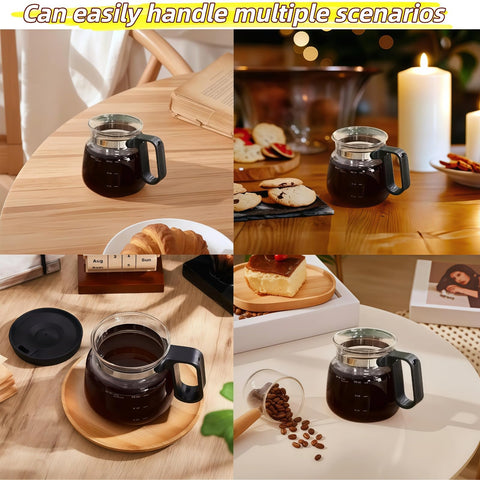 Generic Coffee Pot Mug interior resists stains and cleans easily.