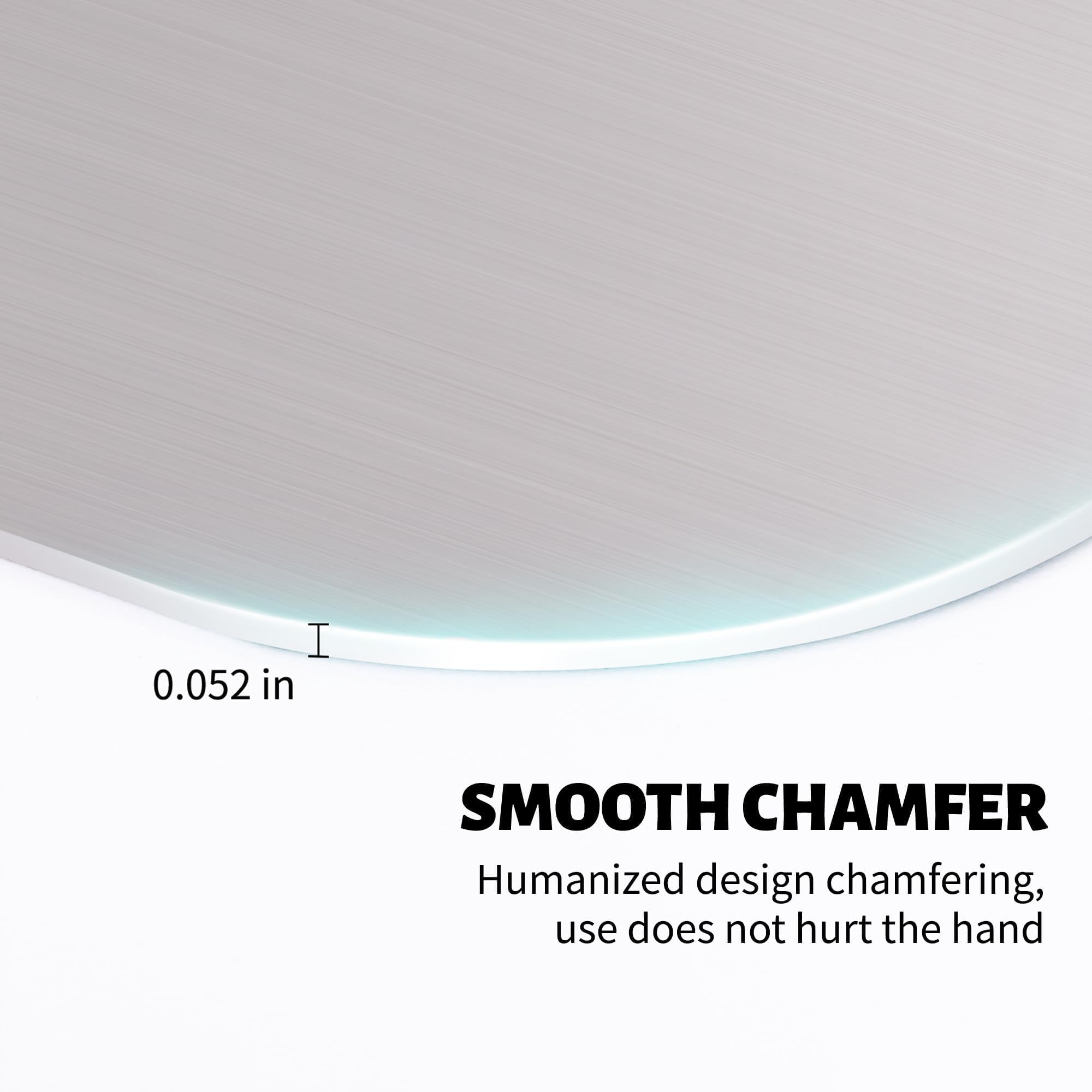 Generic non-porous surface resists stains and odors for hygienic prep.