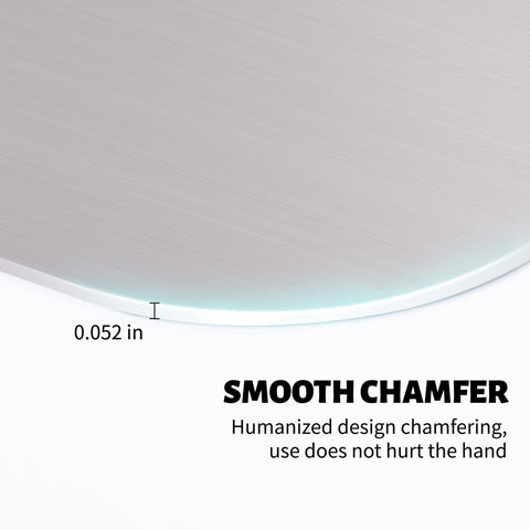 Generic non-porous surface resists stains and odors for hygienic prep.