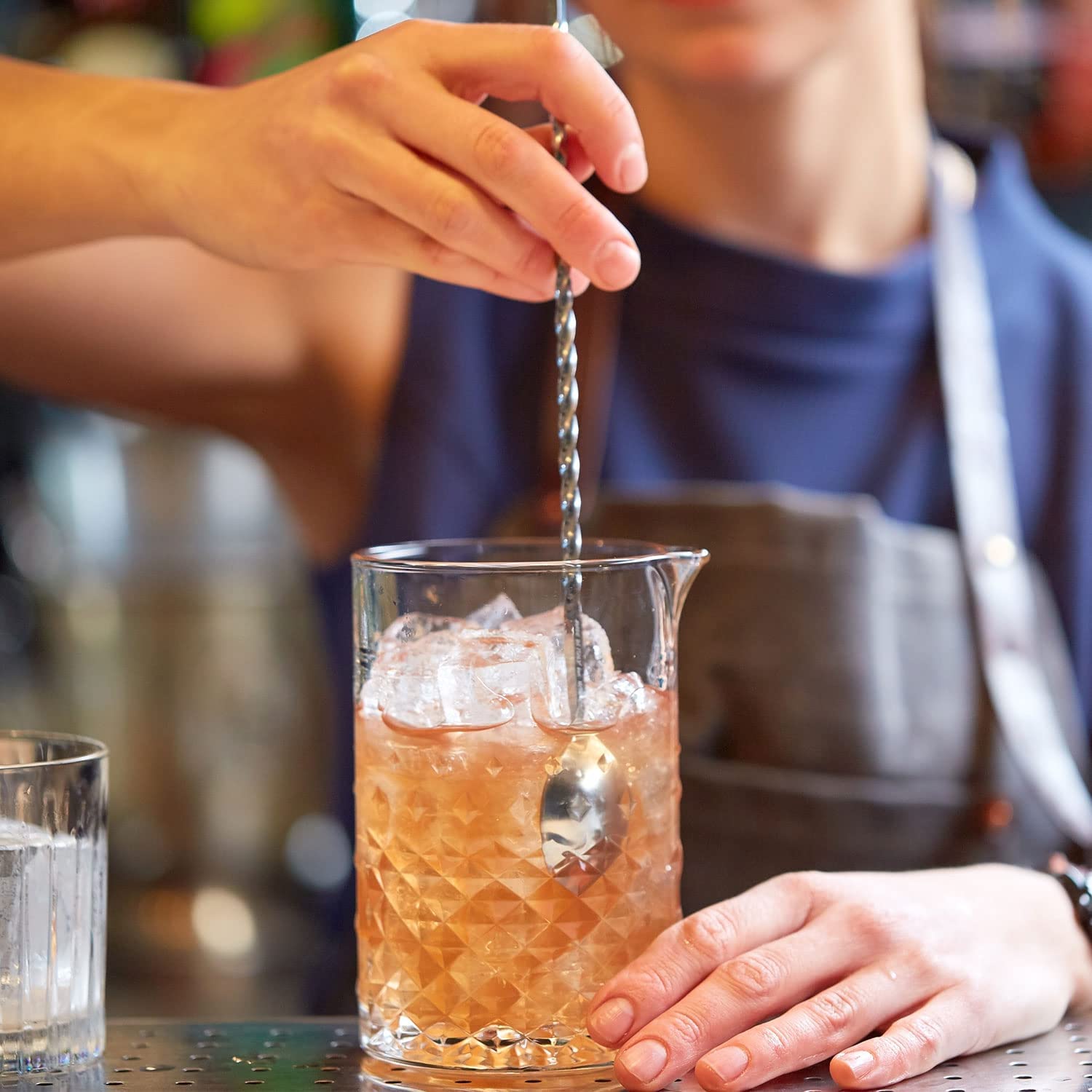 Generic commercial-grade muddler for home bars and cafes with durable stainless steel.