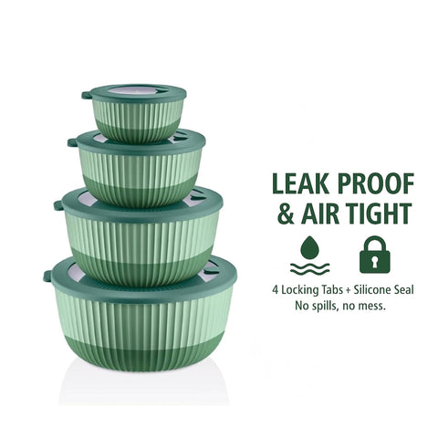 Generic bowls are top-rack dishwasher safe for quick cleanup.
