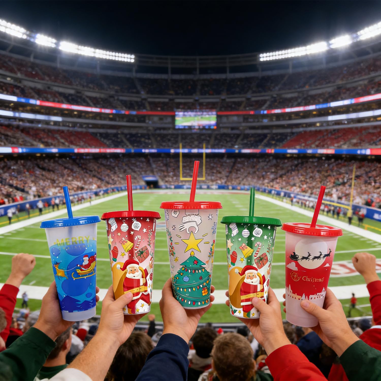 Generic reusable tumblers support eco-friendly entertaining