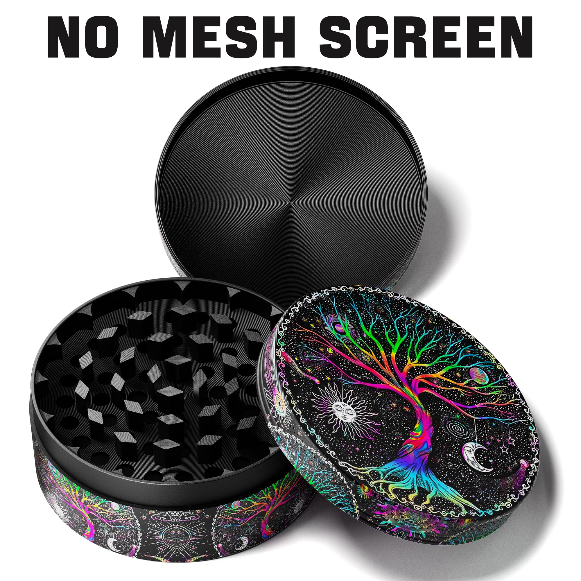 Generic grinder magnetic manual black durable zinc alloy construction.