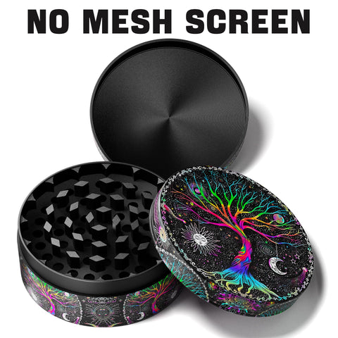 Generic grinder magnetic manual black durable zinc alloy construction.