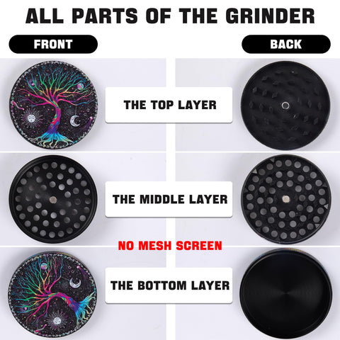 Generic grinder magnetic manual black ergonomic grip for comfort.