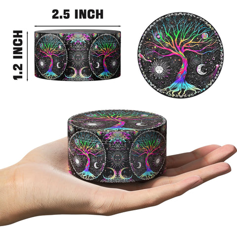 Generic grinder magnetic manual black teeth grind pepper and chili.