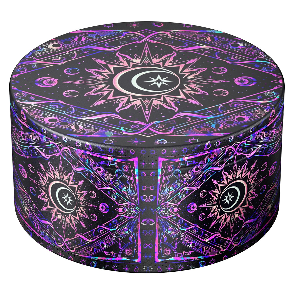 Generic grinder manual kitchen purple top view highlights easy cleaning and compact design