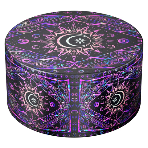 Generic grinder manual kitchen purple top view highlights easy cleaning and compact design