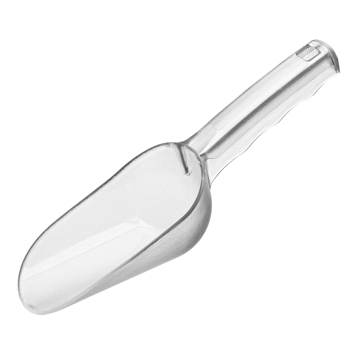 Generic ice scoop with 7 oz capacity for quick ice portioning