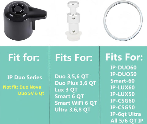 Generic IPDuo float valve replacement supporting accurate pressure indicator during cooking