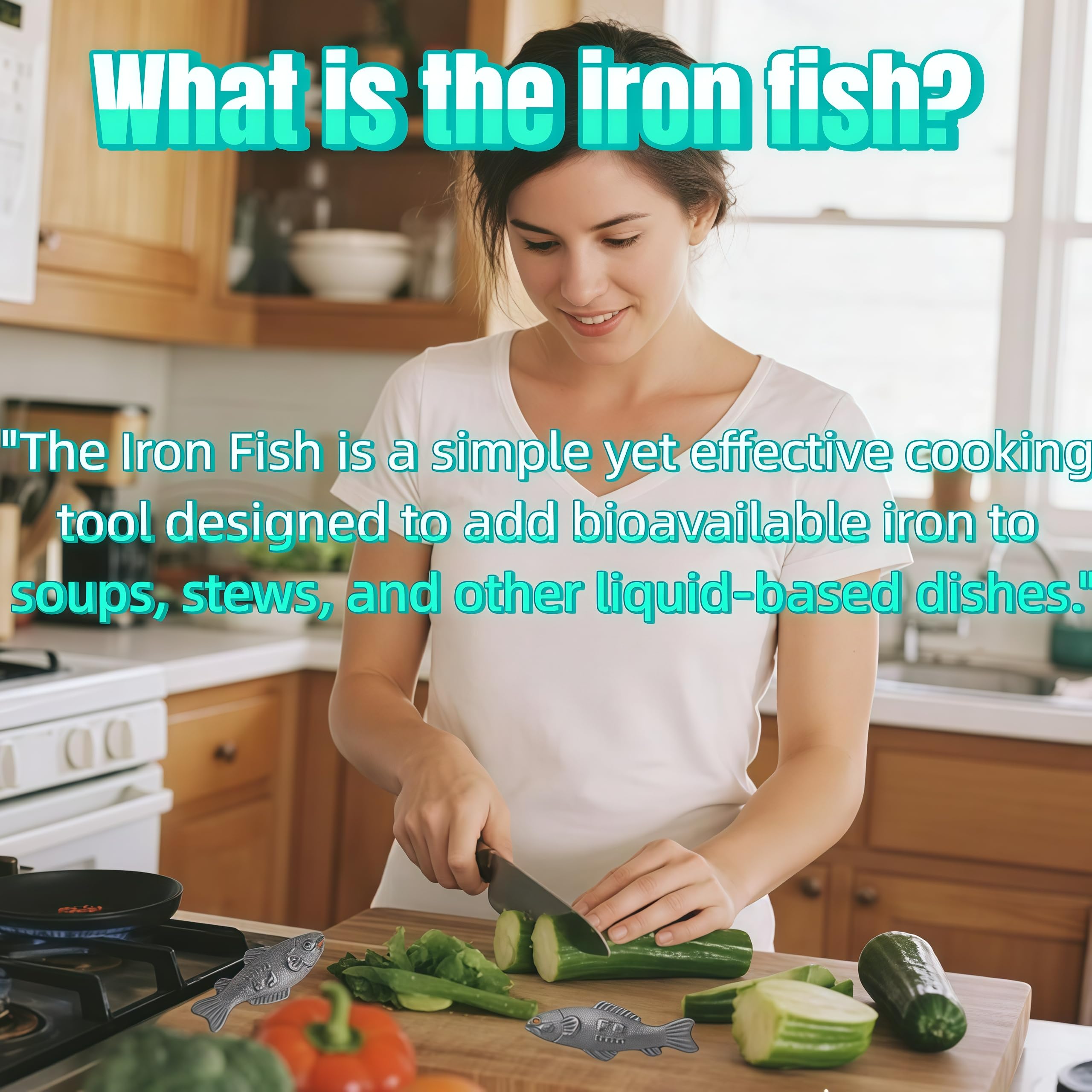 Generic Iron Fish vegan-safe-use supports iron intake for vegan meals and pregnancy needs.