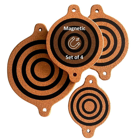 Generic magnet cork trivet 6 inch protects countertops from heat.