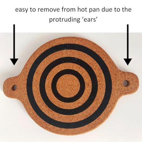 Generic magnet cork trivet 8inch supports larger pots safely.