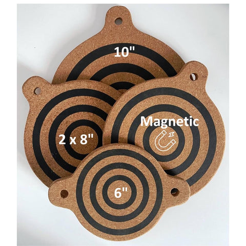 Generic magnet cork trivet 0.4 inch thick provides sturdy protection.