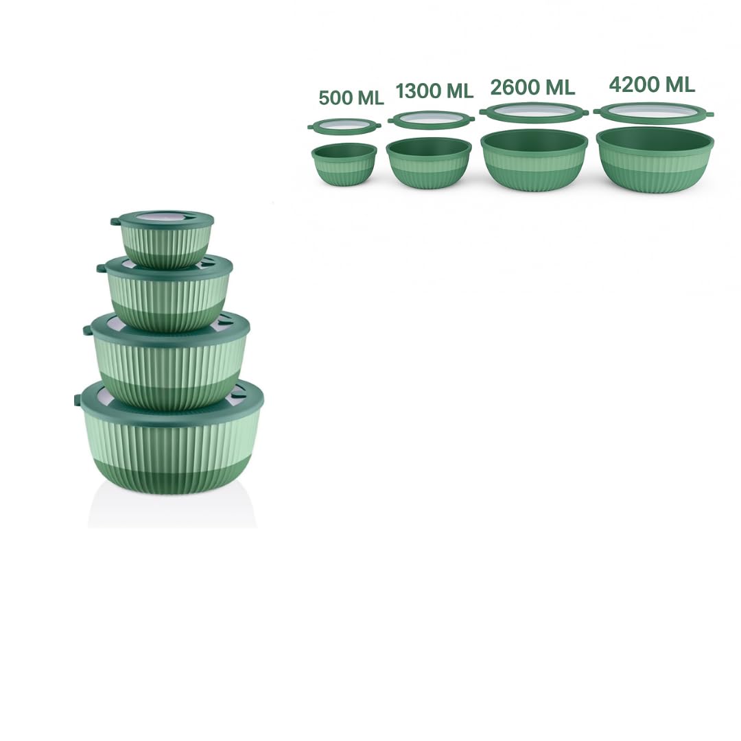 Generic tight-fitting lids help prevent spills during transport.