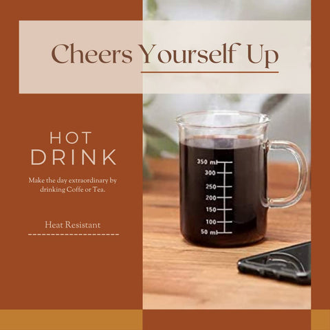 Microwave safe beaker mug for quick reheats without flavor transfer