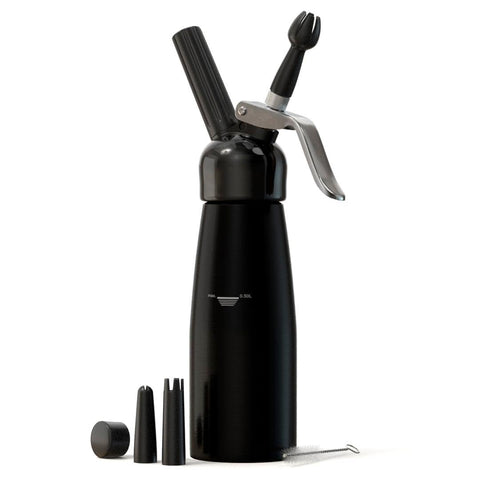 Generic Professional Cream Whipper 500ml aluminum body for durable, consistent topping.