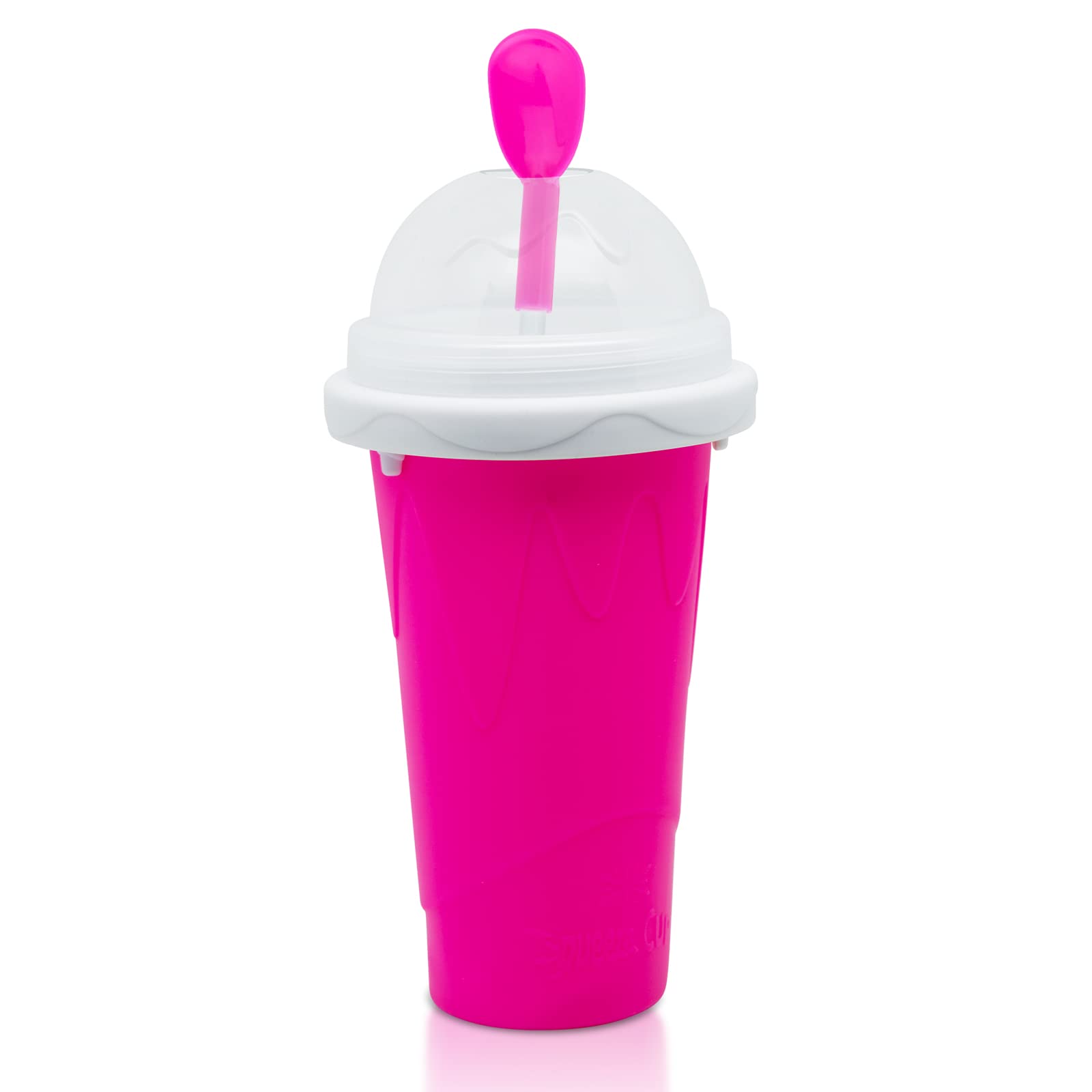 Generic Quick freeze action demonstrated by the silicone cup.