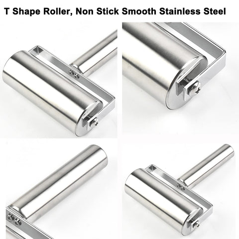 Generic rolling pin for pizza dough, pie crust, and noodles.