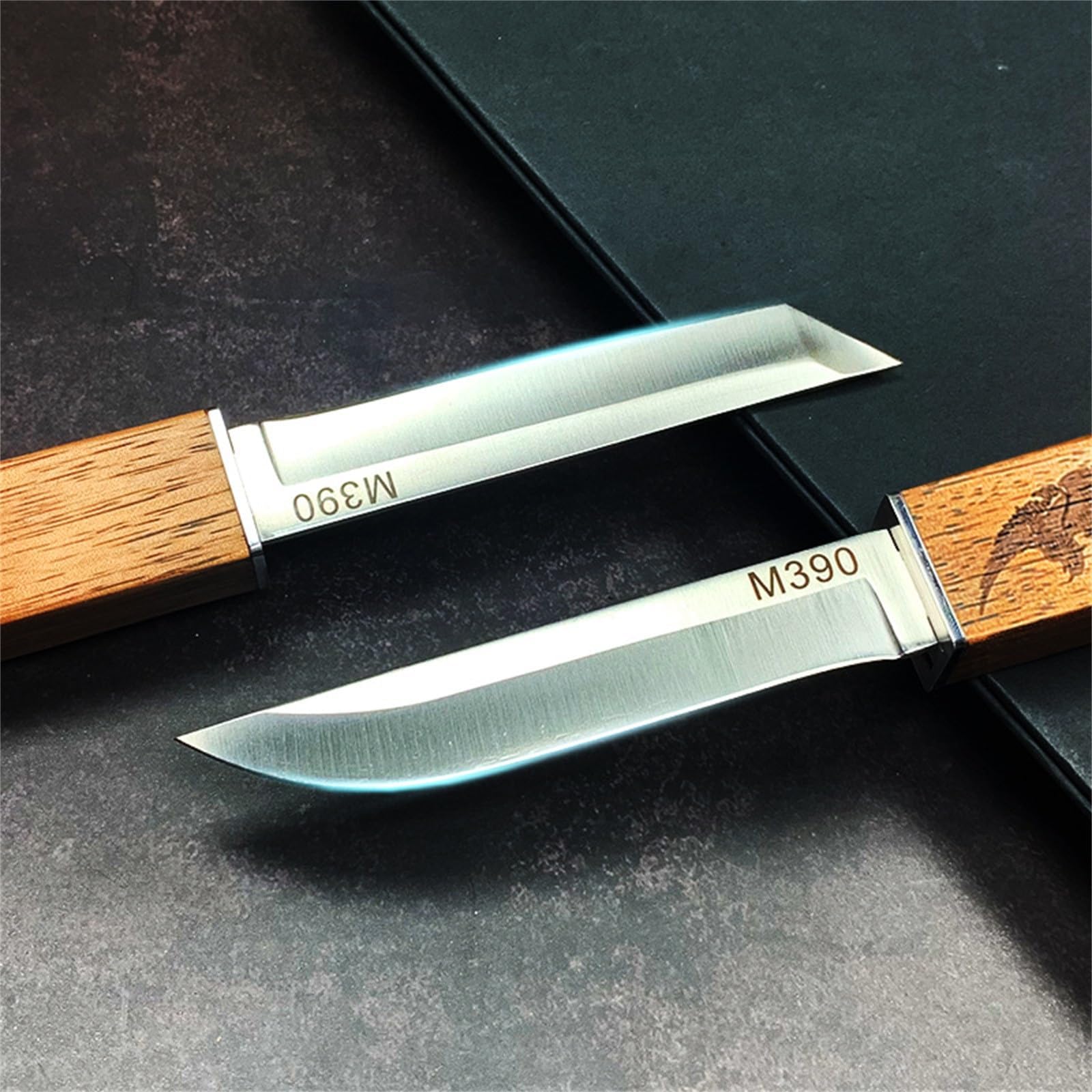 Generic Samurai Knives ergonomic handle for comfortable, anti-slip grip during chopping.