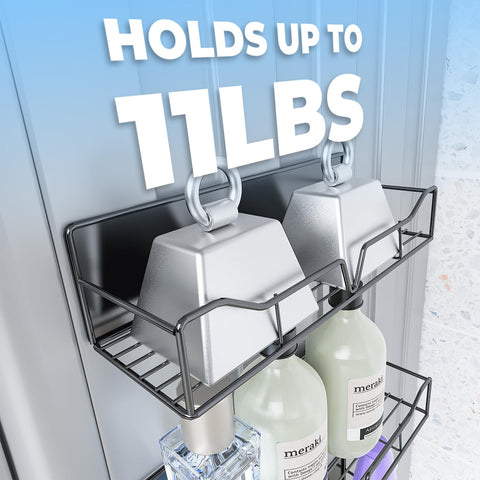 Generic three-tray design organizes large, medium, and small items neatly for versatile storage.