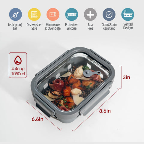 GENICOOK bento box set for organized, portable meals