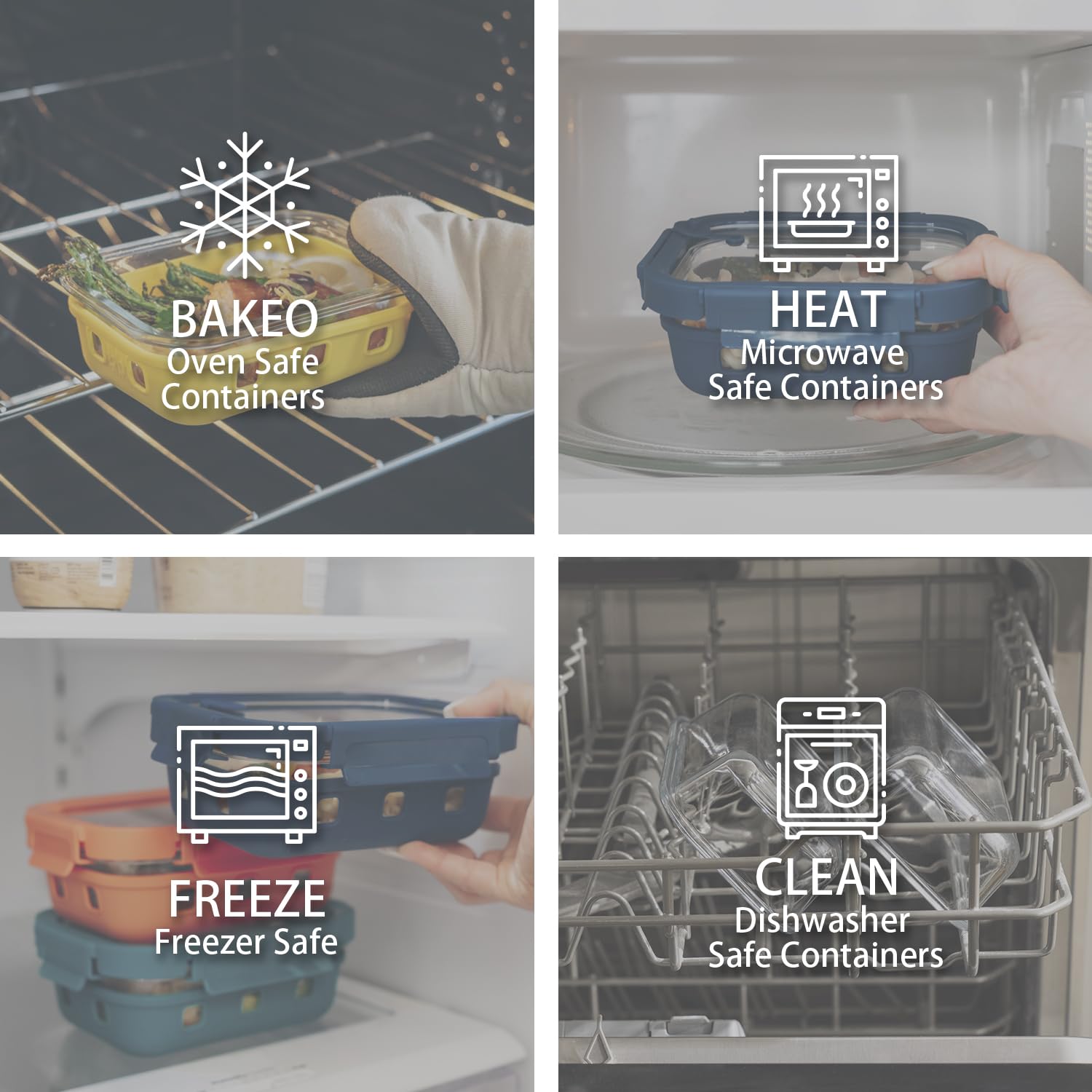 GENICOOK freezer-to-oven-safe design supports versatile use