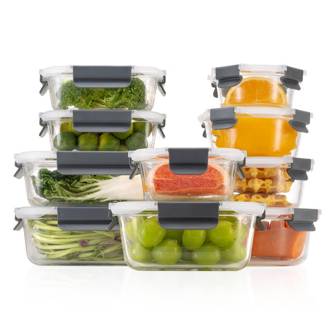 Genicoook portion-control containers for balanced meals