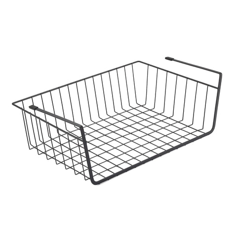 GENIYA under-shelf basket installed inside a cabinet to maximize space.